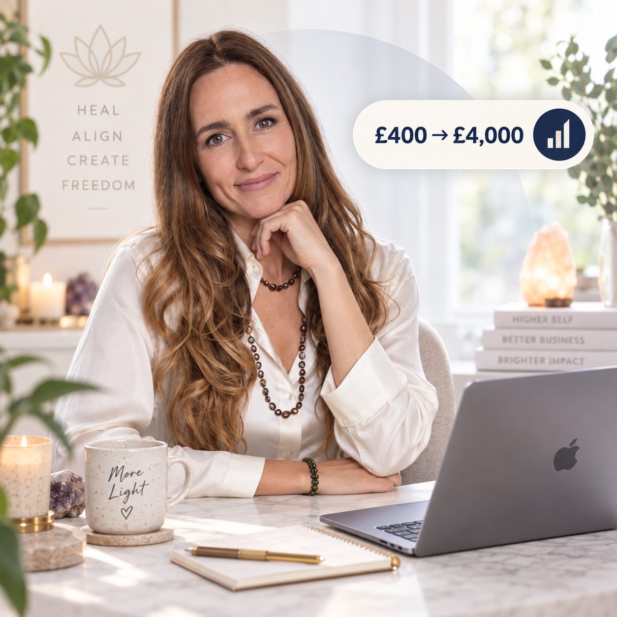Tara Love Perry case study image showing Facebook ads, sales funnels and breathwork niche results